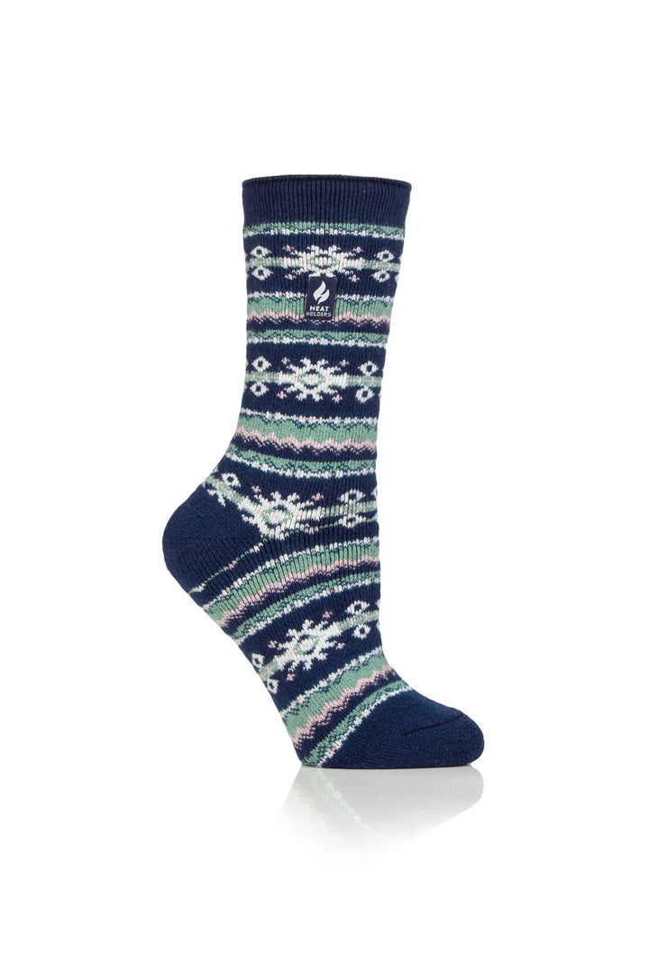 HEAT HOLDERS Lite Nordic Twist Thermal Socks - Women's