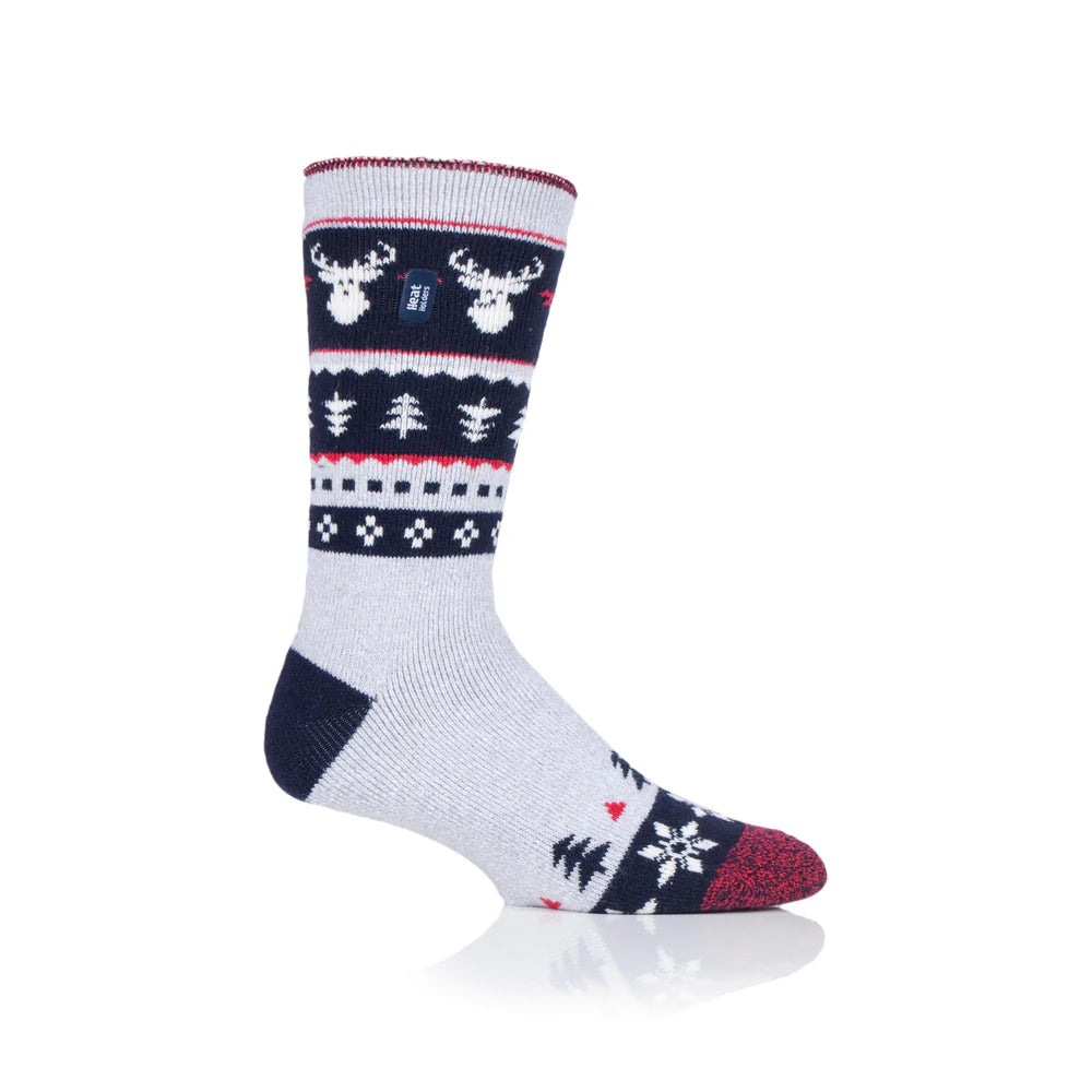 HEAT HOLDERS Lite Christmas Socks - Mens 6-11