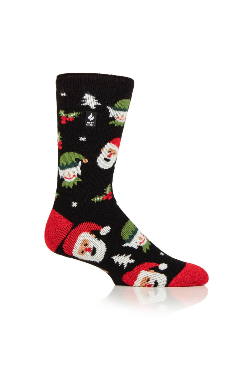 HEAT HOLDERS Lite Christmas Socks - Mens 6-11