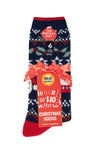 Load image into Gallery viewer, HEAT HOLDERS Lite Christmas Socks - Mens 6-11
