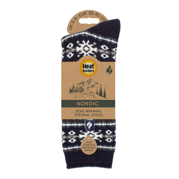 HEAT HOLDERS Lite Nordic Twist  Thermal Sock - Men's