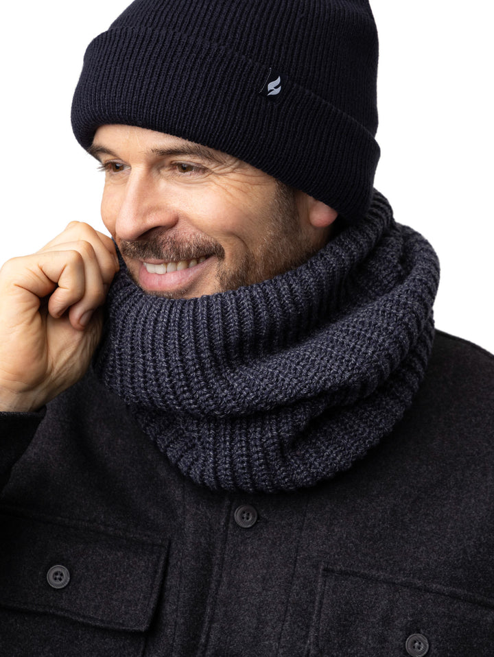 HEAT HOLDERS Larvic Chunky Thermal Neck Warmer-Mens