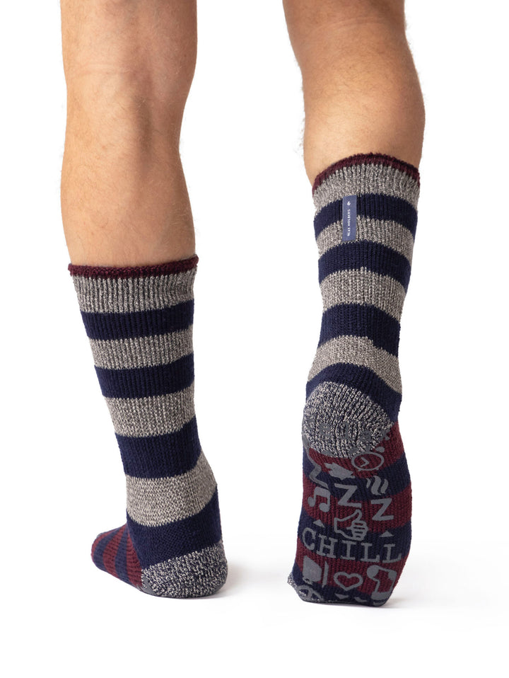 HEAT HOLDERS Oakley Lounge Slipper Socks- Mens 6-11