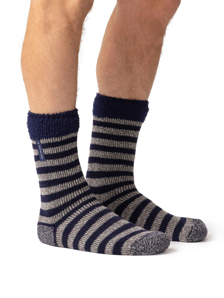 HEAT HOLDERS Lumi Thermal Sleep Socks-Mens 6-11