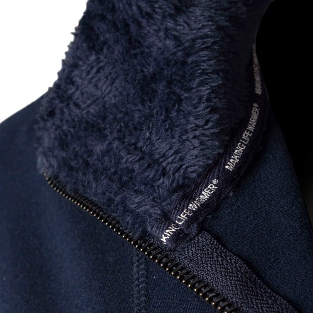 HEAT HOLDERS Mens Quarter Zip Thermal Lounge Top