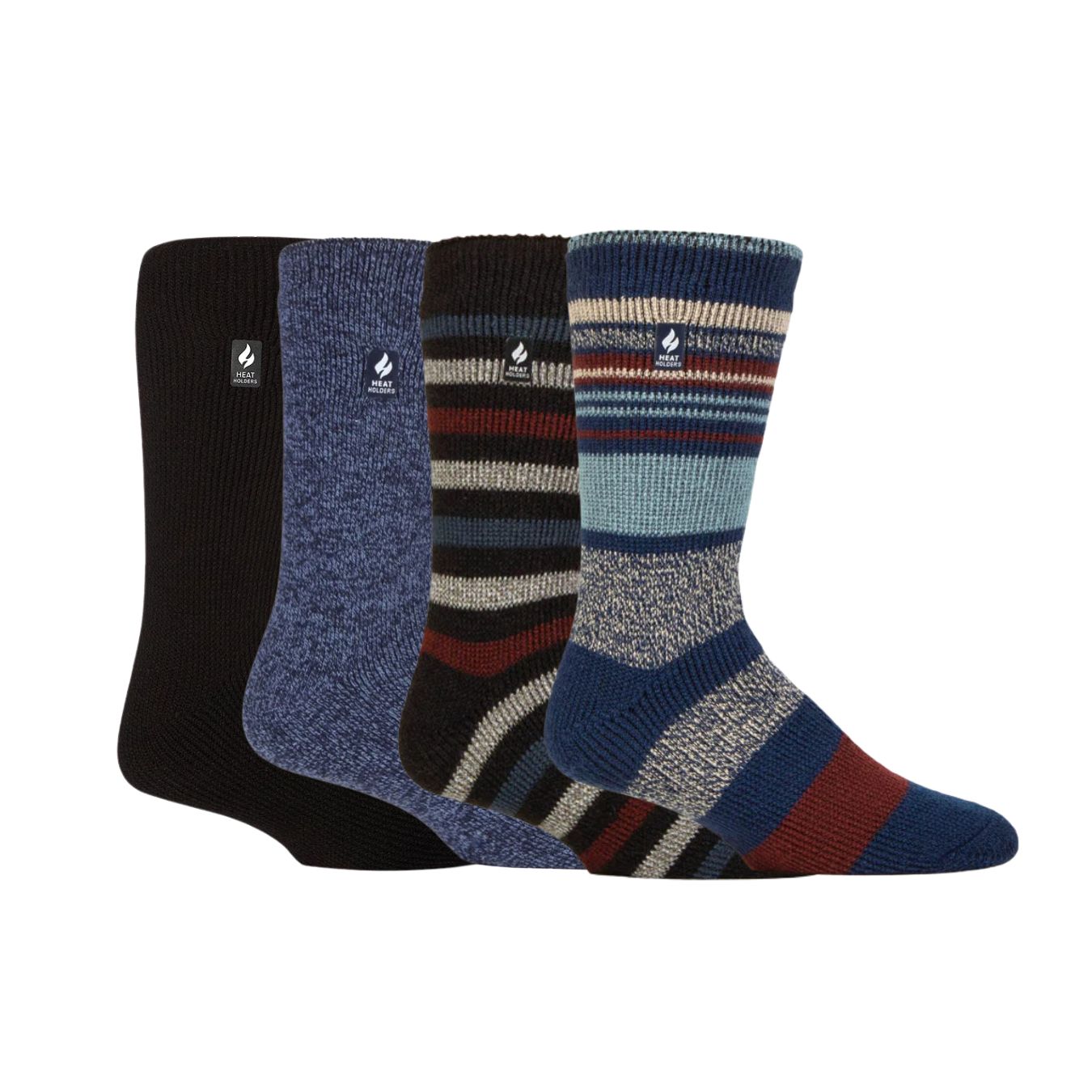 HEAT HOLDERS Original Thermal Mens Sock Bigfoot - 3 Pair Bundle
