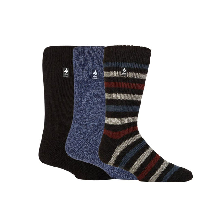 HEAT HOLDERS Original Thermal Mens Sock Bigfoot - 3 Pair Bundle