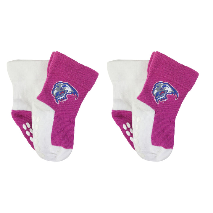 NRL Manly Sea Eagles 4 Pairs Infant Socks