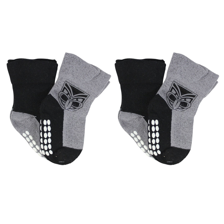 NRL New Zealand Warriors 4 Pairs Infant Socks