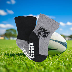 NRL New Zealand Warriors 4 Pairs Infant Socks