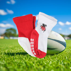 NRL St. George Illawarra Dragons 4 Pairs Infant Socks