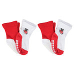 Load image into Gallery viewer, NRL St. George Illawarra Dragons 4 Pairs Infant Socks
