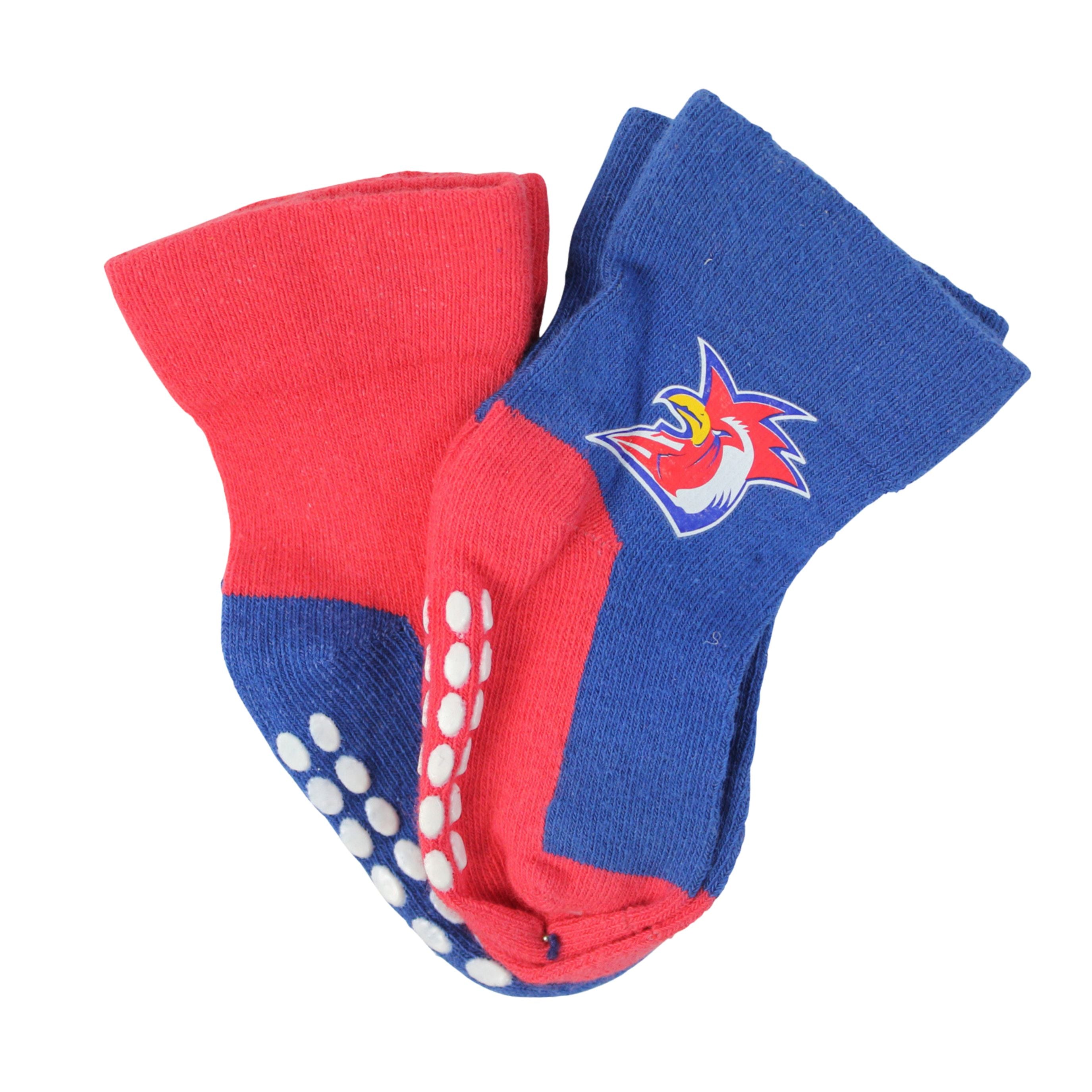 NRL Sydney Roosters 4 Pairs Infant Socks