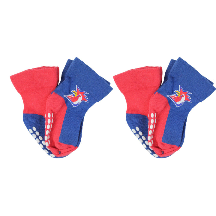 NRL Sydney Roosters 4 Pairs Infant Socks