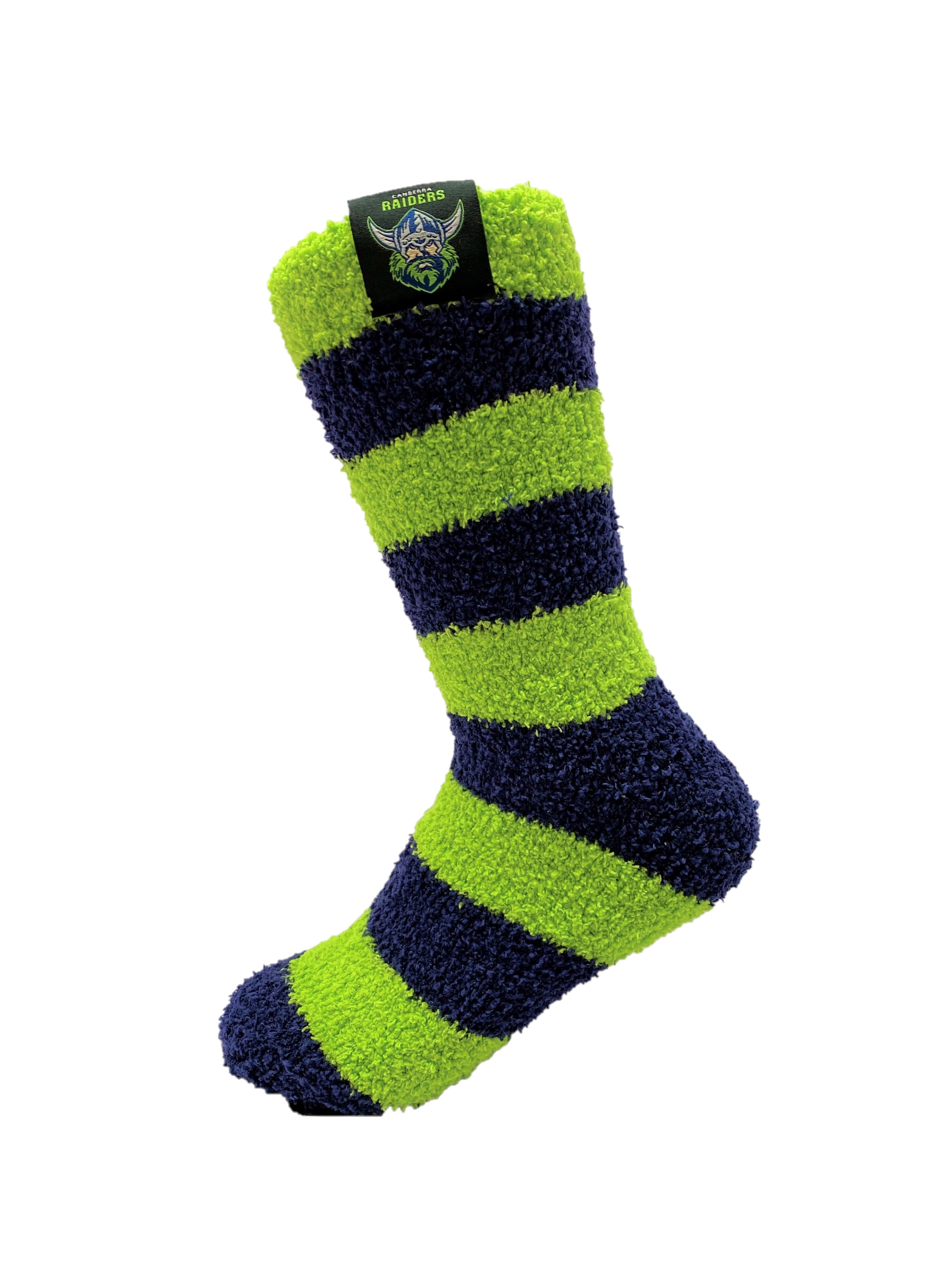 NRL Canberra Raiders 2Pk Bed Socks