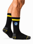 Load image into Gallery viewer, NRL Parramatta Eels 2Pk Heavy Duty Work Sock
