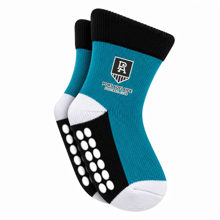 AFL Port Adelaide Power  4Pk Infant Socks
