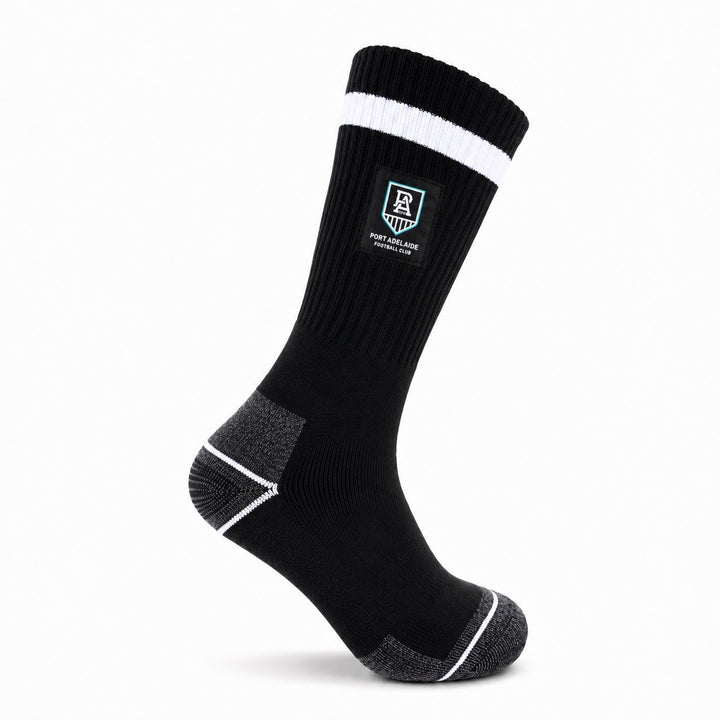 AFL Port Adelaide Power  2pk Heavy Duty Work Sock