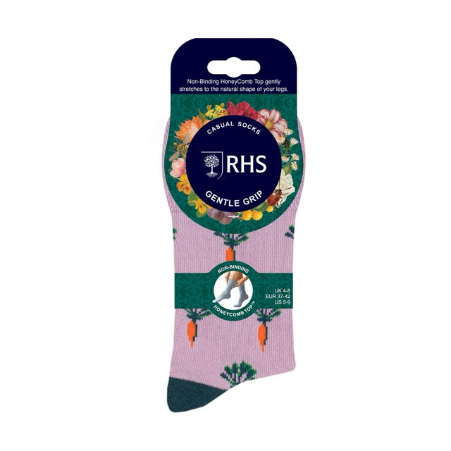 GENTLE GRIP 3Pk RHS Crew Socks - Womens