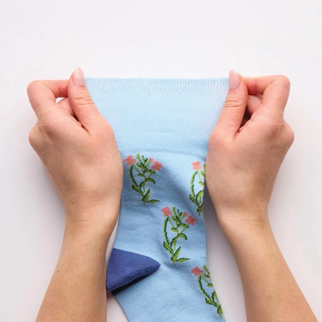 GENTLE GRIP 3Pk RHS Crew Socks - Womens