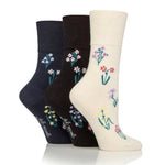 Load image into Gallery viewer, GENTLE GRIP 3Pk RHS Crew Socks - Womens
