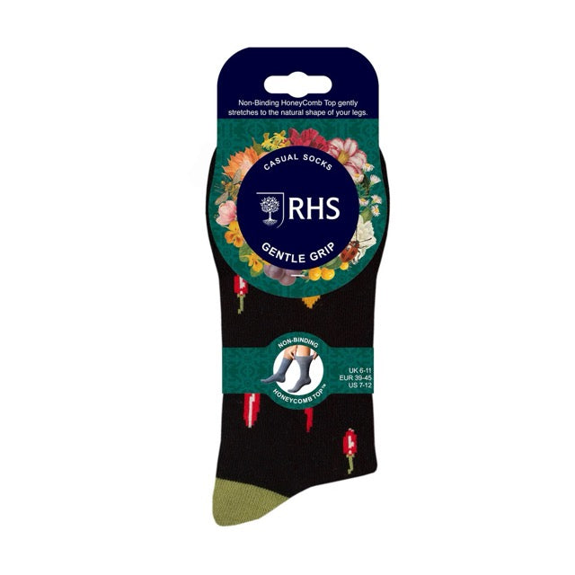GENTLE GRIP 3Pk RHS Crew Socks - Mens