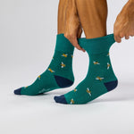 Load image into Gallery viewer, GENTLE GRIP 3Pk RHS Crew Socks - Mens
