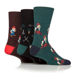 Load image into Gallery viewer, GENTLE GRIP 3Pk RHS Crew Socks - Mens
