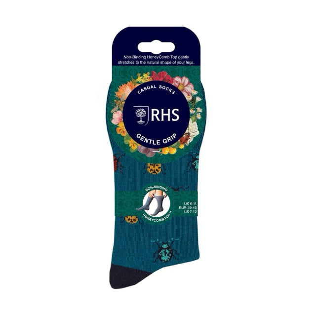 GENTLE GRIP 3Pk RHS Crew Socks - Mens