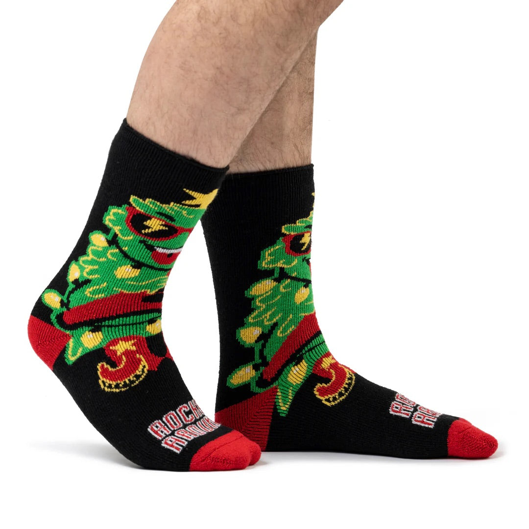 HEAT HOLDERS Lite Christmas Socks - Mens 6-11