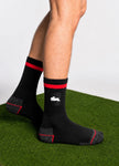 Load image into Gallery viewer, NRL South Sydney Rabbitohs 2Pk Heavy Duty Work Sock
