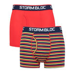 Load image into Gallery viewer, STORM BLOC 2PK Bamboo Blend Fitted Trunks - Men's
