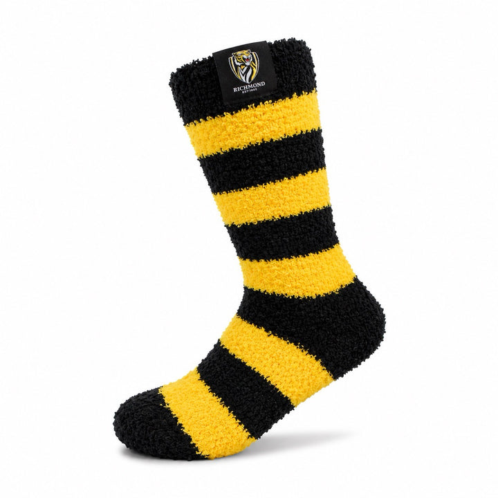 AFL Richmond Tigers 2Pk Bed Socks - Womens
