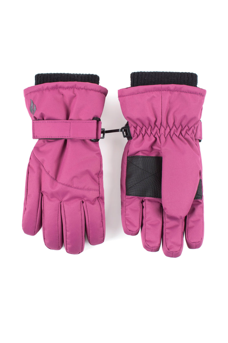 HEAT HOLDERS Kids Waterproof Snowflake Performance Gloves