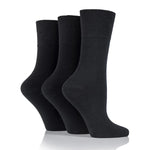 Load image into Gallery viewer, GENTLE GRIP 3Pk Wool Blend Business Sock - Womens
