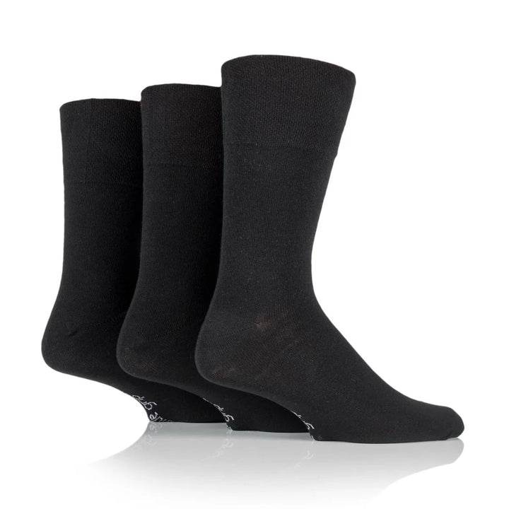 GENTLE GRIP 3Pk Wool Blend Business Sock - Mens