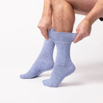 Load image into Gallery viewer, GENTLE GRIP 3Pk Business Print Socks - Men's Bigfoot
