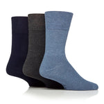 Load image into Gallery viewer, GENTLE GRIP Bamboo Cushion Foot Leisure Socks - Mens
