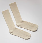 Load image into Gallery viewer, BIRD 1PK BANGALOW Sustainable Organic Egyptian Cotton Ribbed Crew Socks - Men&#39;s
