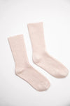Load image into Gallery viewer, BIRD 1PK BANGALOW Sustainable Organic Egyptian Cotton Ribbed Crew Socks - Women&#39;s
