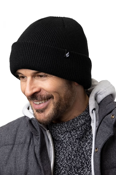 HEAT HOLDERS Oran Roll Up Thermal Beanie-Mens