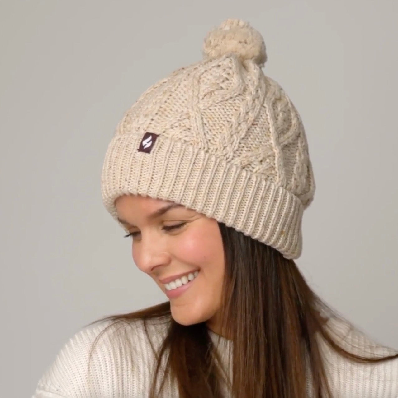 HEAT HOLDERS Ladies Salzburg Thermal Turn-over Beanie