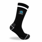Load image into Gallery viewer, NRL Cronulla Sharks 2Pk Heavy Duty Work Sock
