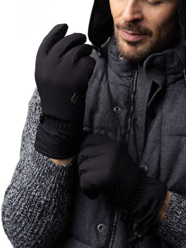 HEAT HOLDERS Revelstoke Soft Shell Gloves-Mens