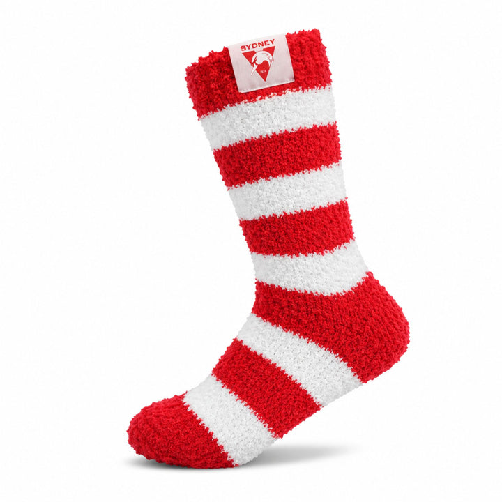 AFL Sydney Swans 2Pk Bed Socks - Womens
