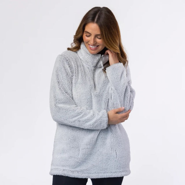 HEAT HOLDERS Ladies Quarter Zip Fleece Sweatshirt