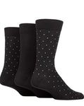 Load image into Gallery viewer, TORE 3PK 100% Recycled Classic Pin Dot Socks- Mens 7-11
