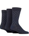 Load image into Gallery viewer, TORE 3PK 100% Recycled Classic Pin Dot Socks- Mens 7-11
