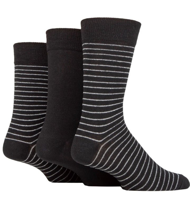 TORE 3Pk 100% Recycled Classic Fine Stripes Socks - Men's