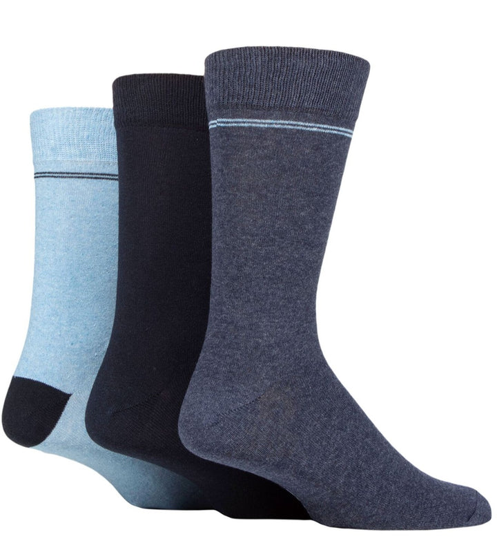 TORE 3Pk 100% Recycled Fine Placement Stripe Socks - Men's